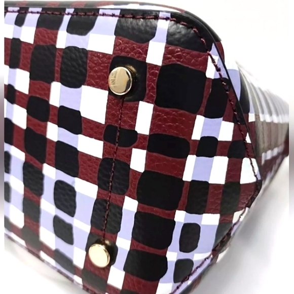 Kate Spade New York Eva City Small Plaid Crossbody Bucket Bag - Picture 11 of 12